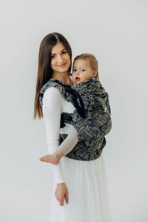 Nosidełko LennyUpGrade PRO z tkaniny żakardowej 100% bawełna , rozmiar standard - WOLNY DUCH - COCOON