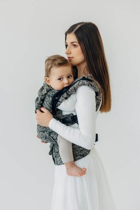 Nosidełko LennyUpGrade PRO z tkaniny żakardowej 100% bawełna , rozmiar standard - WOLNY DUCH - COCOON