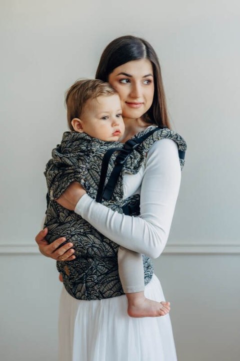 Nosidełko LennyUpGrade PRO z tkaniny żakardowej 100% bawełna , rozmiar standard - WOLNY DUCH - COCOON