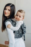 Nosidło Klamrowe Onbuhimo PRO z tkaniny żakardowej (100% bawełna), rozmiar toddler - WOLNY DUCH - COCOON