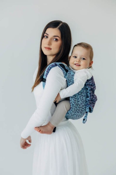 Nosidło Klamrowe Onbuhimo PRO z tkaniny żakardowej (100% bawełna), rozmiar toddler - ZACZAROWANY ZAKĄTEK - FAIRY