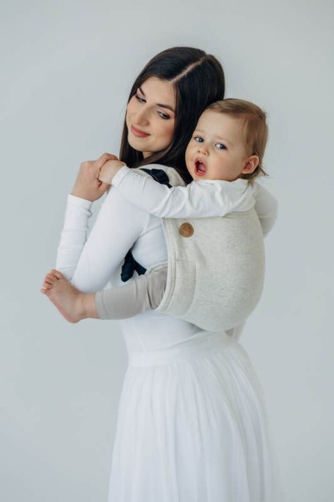 Nosidło Klamrowe Onbuhimo z tkaniny skośno-krzyżowej (50% bawełna, 25% konopie, 25% lyocell), rozmiar standard - AIRY