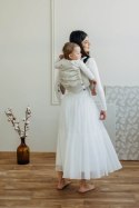 Nosidło Klamrowe Onbuhimo z tkaniny skośno-krzyżowej (50% bawełna, 25% konopie, 25% lyocell), rozmiar standard - AIRY