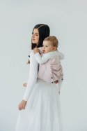 Nosidło Klamrowe Onbuhimo z tkaniny skośno-krzyżowej (50% bawełna, 50% wiskoza bambusowa), rozmiar Standard - MARSHMALLOW