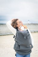 Osłonka na chustę/nosidełko - Softshell - Szara