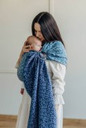Żakardowa chusta kółkowa do noszenia dzieci, (100% bawełna), ramię bez zakładek - ZACZAROWANY ZAKĄTEK - FAIRY - standard 1.8m