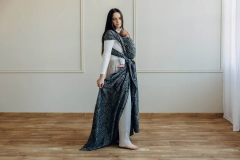 Żakardowa chusta do noszenia dzieci, 100% bawełna - WOLNY DUCH - COCOON - rozmiar XL