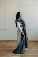 Żakardowa chusta do noszenia dzieci, 100% bawełna - WOLNY DUCH - COCOON - rozmiar M