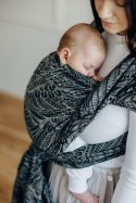 Żakardowa chusta do noszenia dzieci, 100% bawełna - WOLNY DUCH - COCOON - rozmiar XS