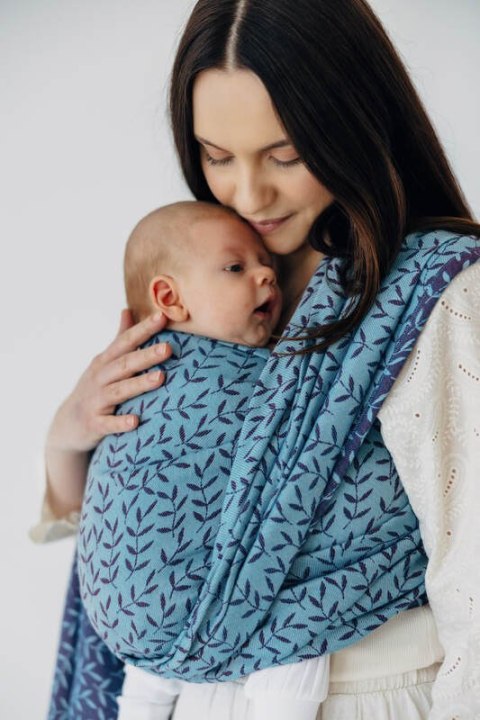 Żakardowa chusta do noszenia dzieci, 100% bawełna - ZACZAROWANY ZAKĄTEK - FAIRY - rozmiar S