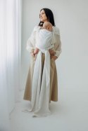 Żakardowa chusta do noszenia dzieci, 100% wiskoza bambusowa - VIRIDIFLORA - MILKY WAY - rozmiar M