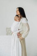 Żakardowa chusta do noszenia dzieci, 100% wiskoza bambusowa - VIRIDIFLORA - MILKY WAY - rozmiar XS