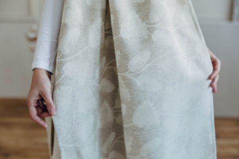 Żakardowa chusta do noszenia dzieci (50% bawełna, 25%konopie, 25% lyocell) - VIRIDIFLORA - CONNECT - rozmiar XL
