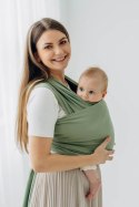 Chusta do noszenia dzieci, elastyczna - Sage - rozmiar standardowy 5.0 m (drugi gatunek)