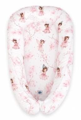My Sweet Baby Kokon niemowlęcy dwustronny kojec otulacz Premium MY SWEET BABY- Blossom Fairies