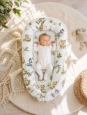 My Sweet Baby Kokon niemowlęcy dwustronny kojec otulacz Premium MY SWEET BABY- Little Safari