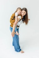 Nosidełko LennyPreschool z tkaniny żakardowej 100% bawełna, rozmiar preschool - CAPYBARAS - TRIBU