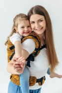 Nosidełko LennyPreschool z tkaniny żakardowej 100% bawełna, rozmiar preschool - CAPYBARAS - TRIBU