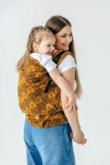 Nosidełko LennyPreschool z tkaniny żakardowej 100% bawełna, rozmiar preschool - CAPYBARAS - TRIBU