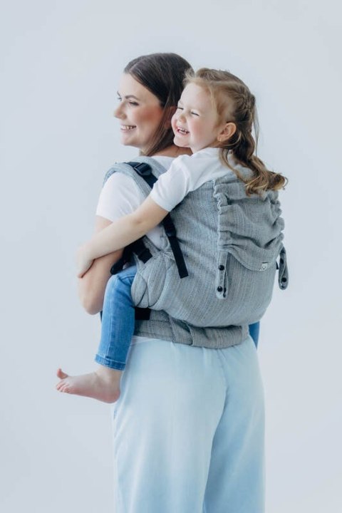 Nosidełko LennyPreschool z tkaniny żakardowej (54% jedwab, 46% bawełna), rozmiar preschool - LITTLE LOVE - MUNA