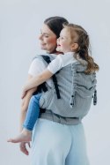 Nosidełko LennyPreschool z tkaniny żakardowej (54% jedwab, 46% bawełna), rozmiar preschool - LITTLE LOVE - MUNA