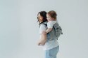 Nosidło Klamrowe Onbuhimo PRO z tkaniny żakardowej (54% jedwab, 46% bawełna), rozmiar Standard - LITTLE LOVE - MUNA