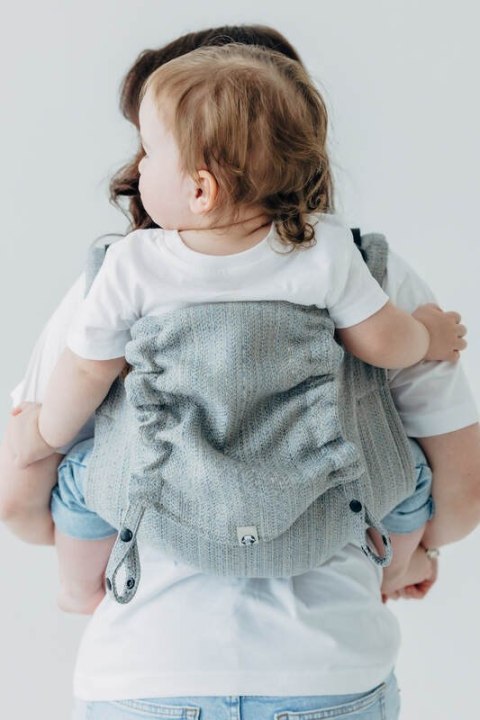 Nosidło Klamrowe Onbuhimo PRO z tkaniny żakardowej (54% jedwab, 46% bawełna), rozmiar Toddler - LITTLE LOVE - MUNA