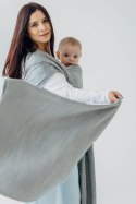 Żakardowa chusta do noszenia dzieci (54% jedwab, 46% bawełna) - LITTLE LOVE - MUNA - rozmiar M