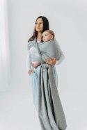 Żakardowa chusta do noszenia dzieci (54% jedwab, 46% bawełna) - LITTLE LOVE - MUNA - rozmiar M