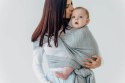 Żakardowa chusta do noszenia dzieci (54% jedwab, 46% bawełna) - LITTLE LOVE - MUNA - rozmiar M