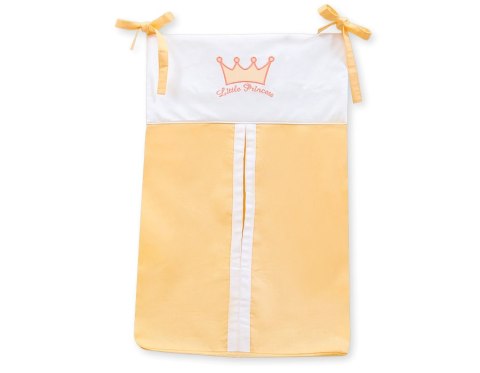 Bobono Przybornik- Torba na pampersy- Little Prince/Princess brzoskwiniowe