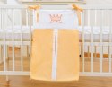 Bobono Przybornik- Torba na pampersy- Little Prince/Princess brzoskwiniowe