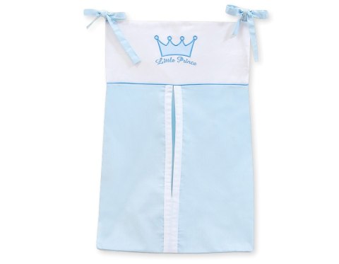 Bobono Przybornik- Torba na pampersy- Little Prince/Princess niebieskie