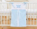 Bobono Przybornik- Torba na pampersy- Little Prince/Princess niebieskie