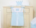 Bobono Przybornik- Torba na pampersy- Little Prince/Princess niebieskie
