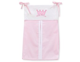 Bobono Przybornik- Torba na pampersy- Little Prince/Princess różowe