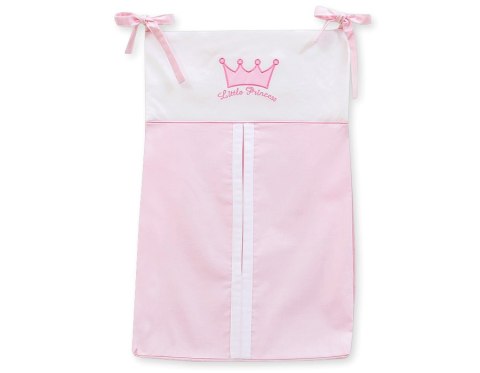Bobono Przybornik- Torba na pampersy- Little Prince/Princess różowe