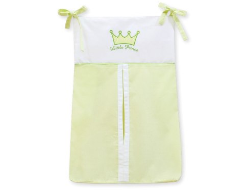 Bobono Przybornik- Torba na pampersy- Little Prince/Princess zielone