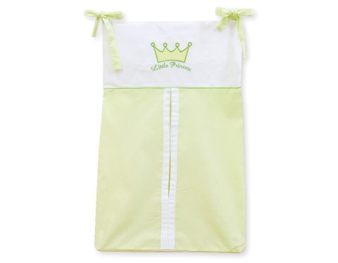 Bobono Przybornik- Torba na pampersy- Little Prince/Princess zielone