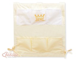 Bobono Przybornik uniwersalny- Little Prince/Princess kremowe