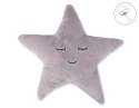 Bobono Poduszka Little STAR z grzechotką- szara