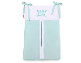 Bobono Przybornik- Torba na pampersy- Little Prince/Princess miętowa